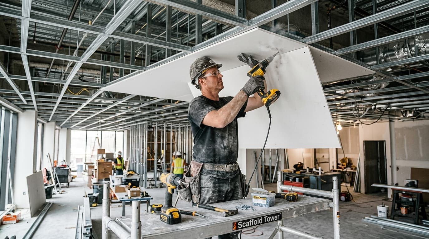 Serviço: Forro Drywall